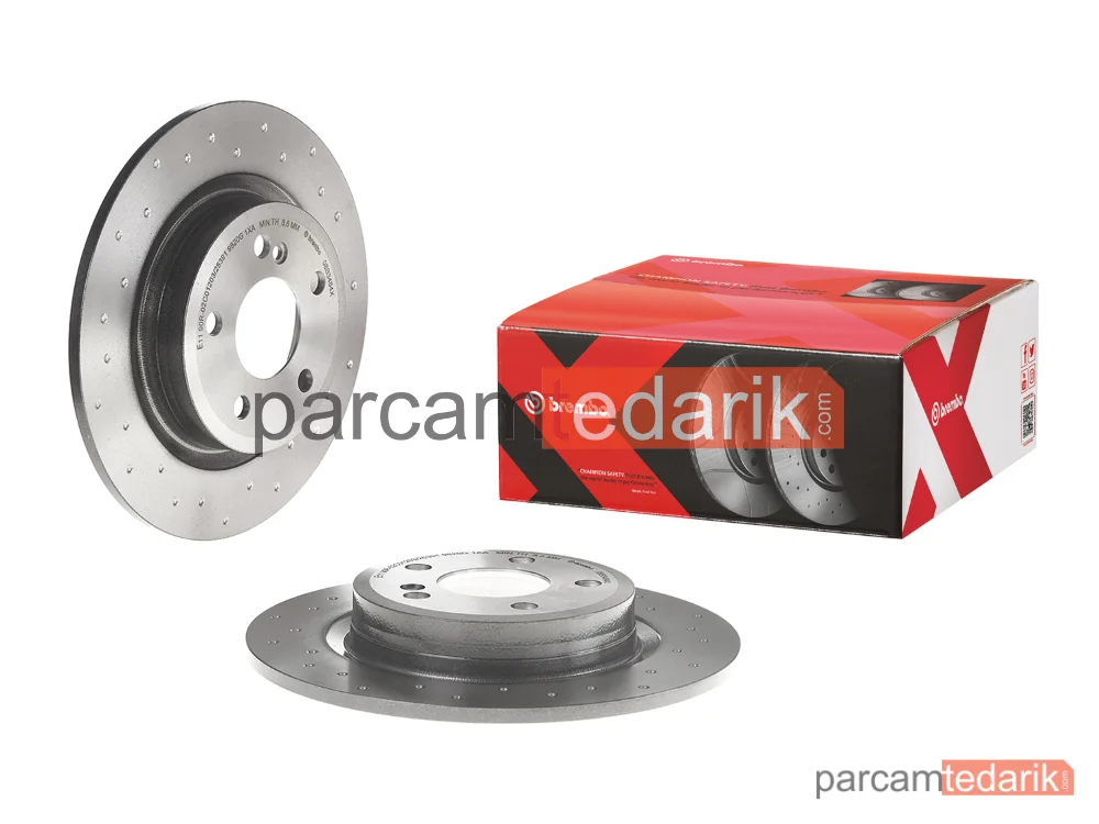 08B3484X | Fren Diski (Arka, Delikli) — Mercedes-Benz B-Serisi, Mercedes-Benz Gla-Serisi, Mercedes-Benz Cla Coupe