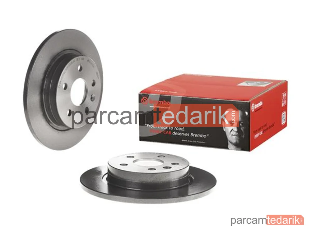 08B35711 | Fren Diski (Arka, Düz, 267.5x5 mm) — Opel Astra J, Chevrolet Cruze, Opel Mokka / Mokka X