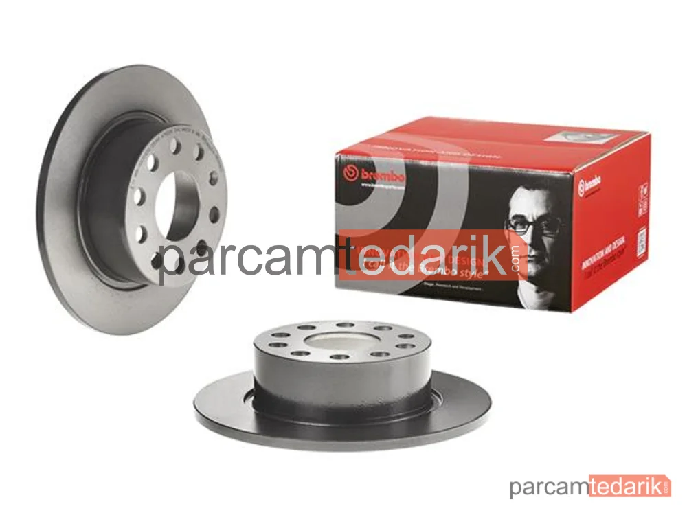 08D61611 | Fren Diski (Arka, 253x10 mm, 5×112) — Skoda Octavia III, Skoda Octavia III Combi