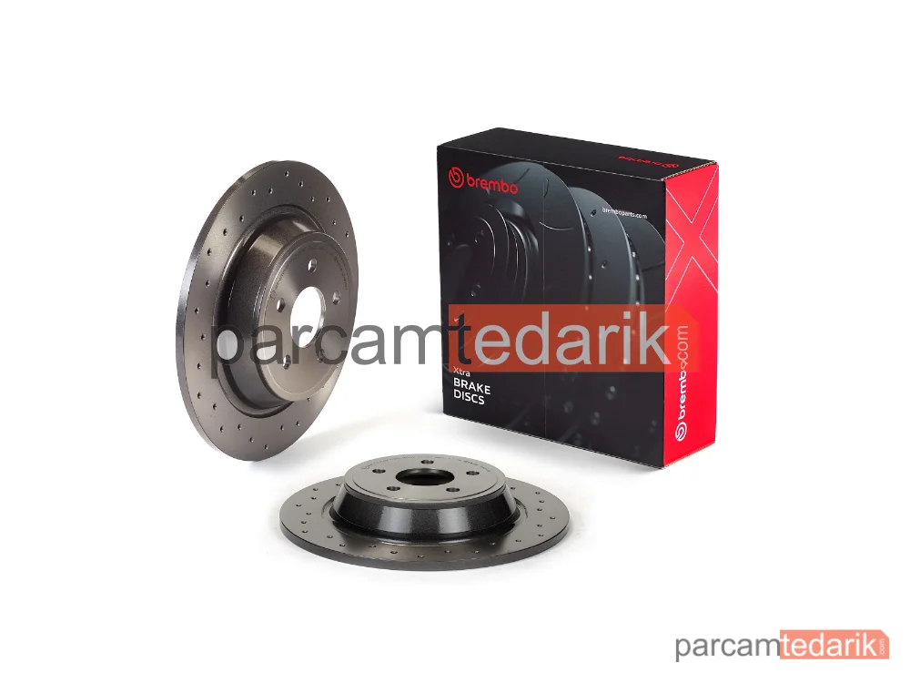 08N2582X | Fren Diski (Arka, Delikli, 316 mm) — Ford Mondeo V, Ford Kuga II, Ford Usa Edge
