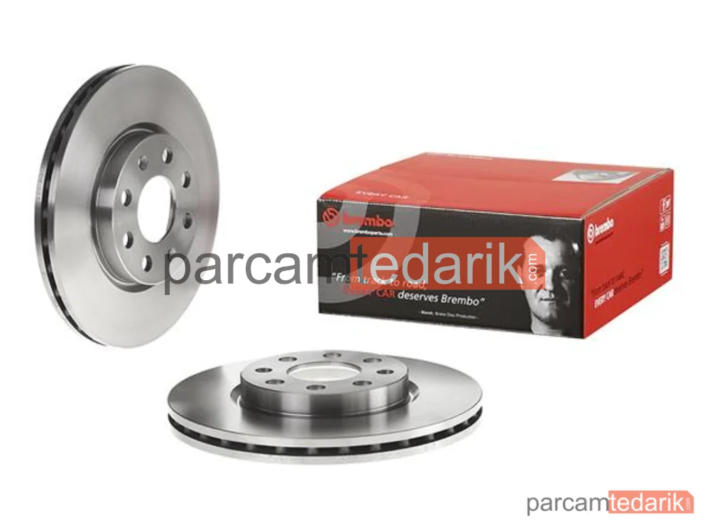 09584334 | Fren Diski (Ön, 257 mm) — Fiat Grande Punto, Fiat Punto Evo, Opel Corsa E
