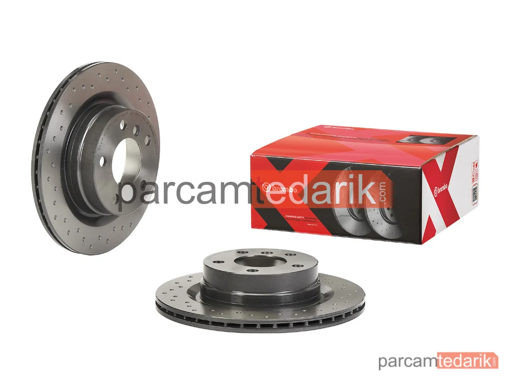 0997932X | Fren Diski (Arka, Delikli) — BMW 1, BMW 3, BMW 2 Coupe