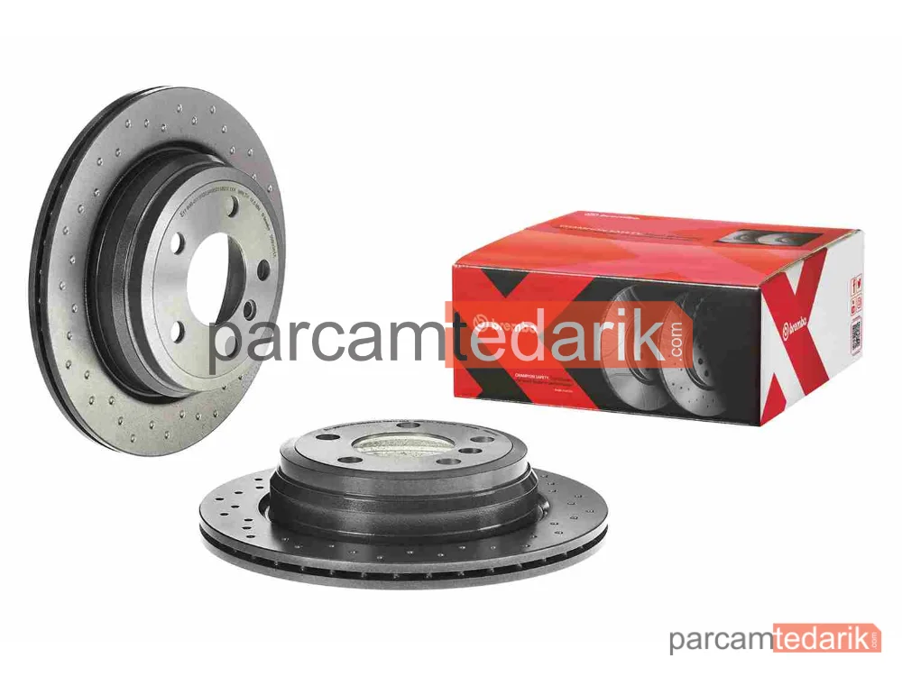 09B3381X | Fren Diski (Arka, Delikli) — BMW 4 Gran Coupe, BMW 3, BMW 3 Touring
