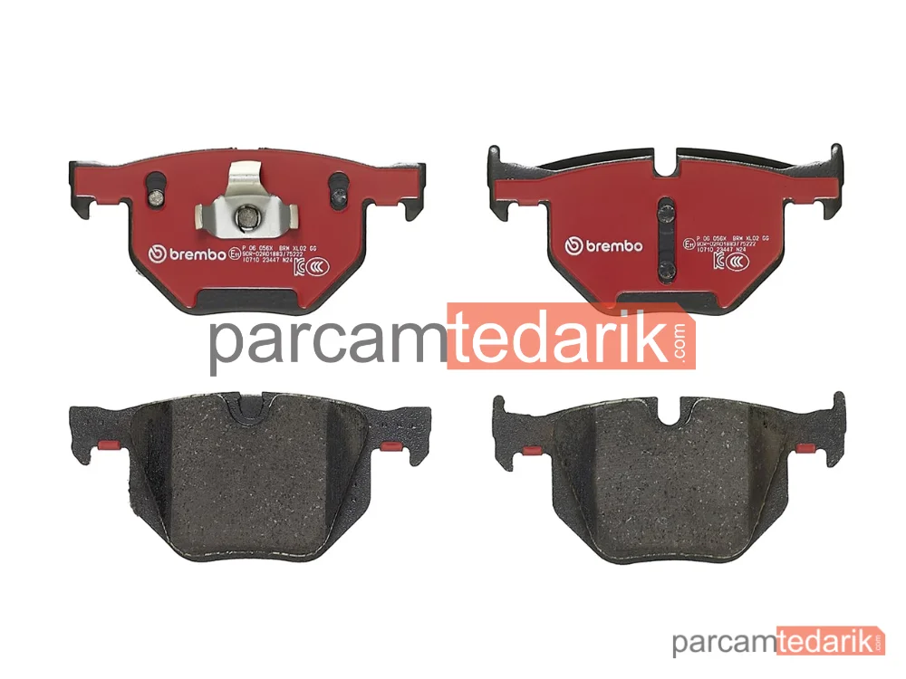 BREMBO P06056X | Fren Balatası (Arka) — BMW X5, BMW X6