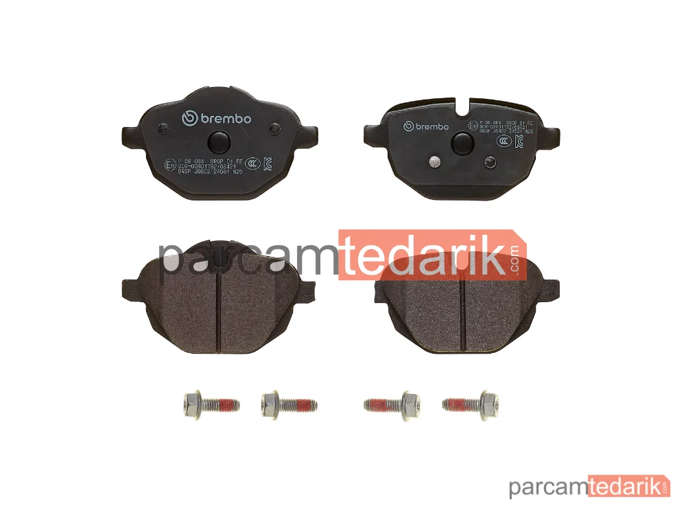 BREMBO P06064 | Fren Balatası (Arka) — BMW 5, BMW 5 Touring, BMW X3
