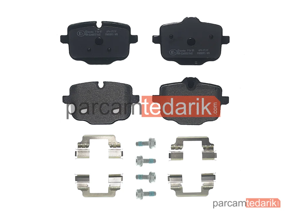P06101 | Fren Balatası (Arka) — BMW 5, BMW 5 Touring, BMW X3