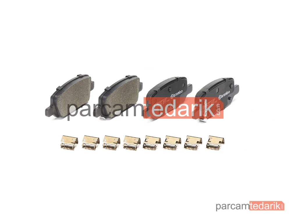 BREMBO P09027 | Fren Balatası (Ön) — Tesla Model 3, Tesla Model Y