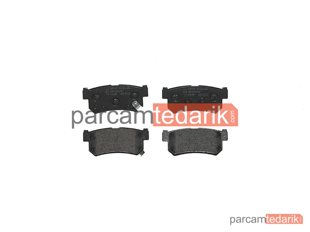 P15010 | Fren Balatası (Arka) — SsangYong Rexton / Rexton II, SsangYong Actyon I, SsangYong Kyron