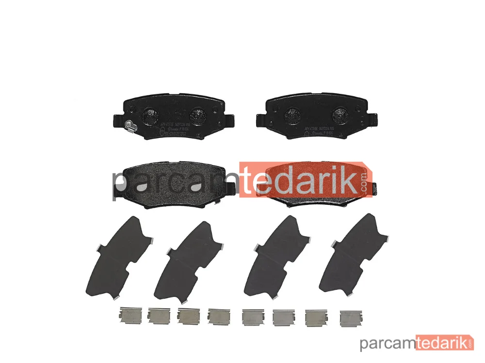P18024 | Fren Balatası (Arka) — Jeep Wrangler III, Dodge Nitro, Jeep Cherokee