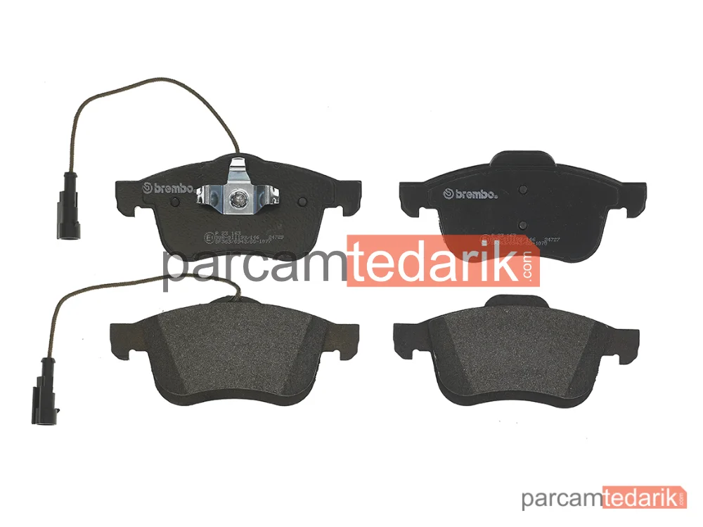 P23163 | Fren Balatası (Ön) — Fiat Doblo Cargo, Fiat Doblo, Opel Combo Tour
