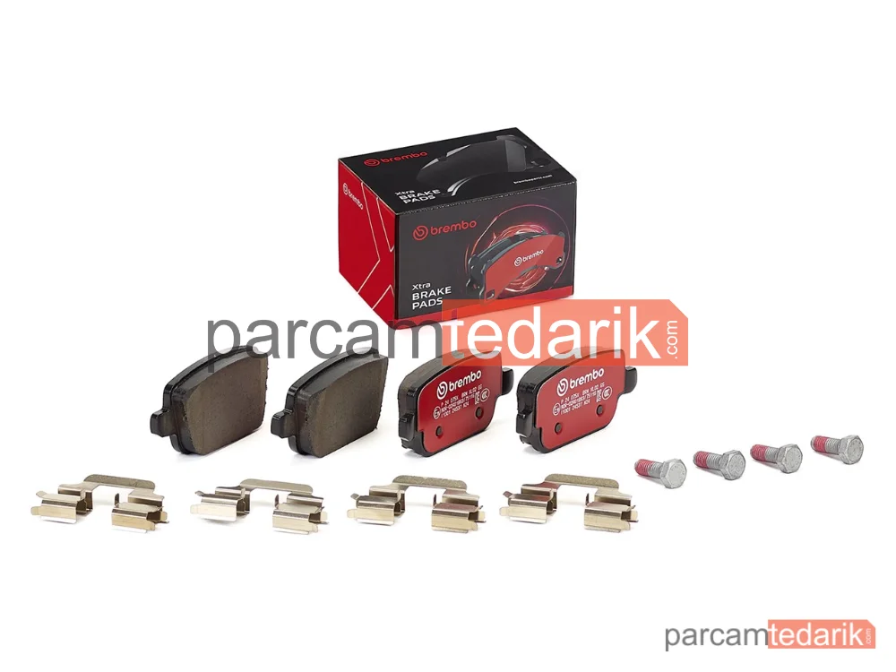 P24075X | Fren Balatası (Arka, Xtra) — Ford Mondeo IV, Ford S-Max, Ford Galaxy II