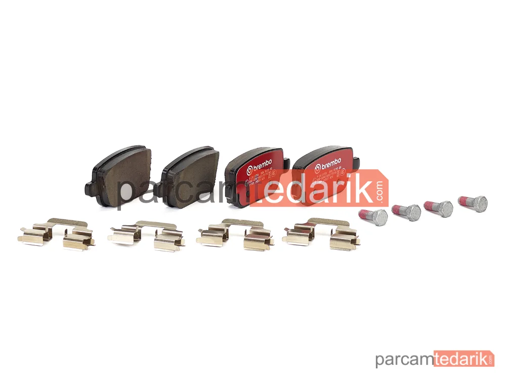 BREMBO P24075X | Fren Balatası (Arka, Xtra) — Ford Mondeo IV, Ford S-Max, Ford Galaxy II