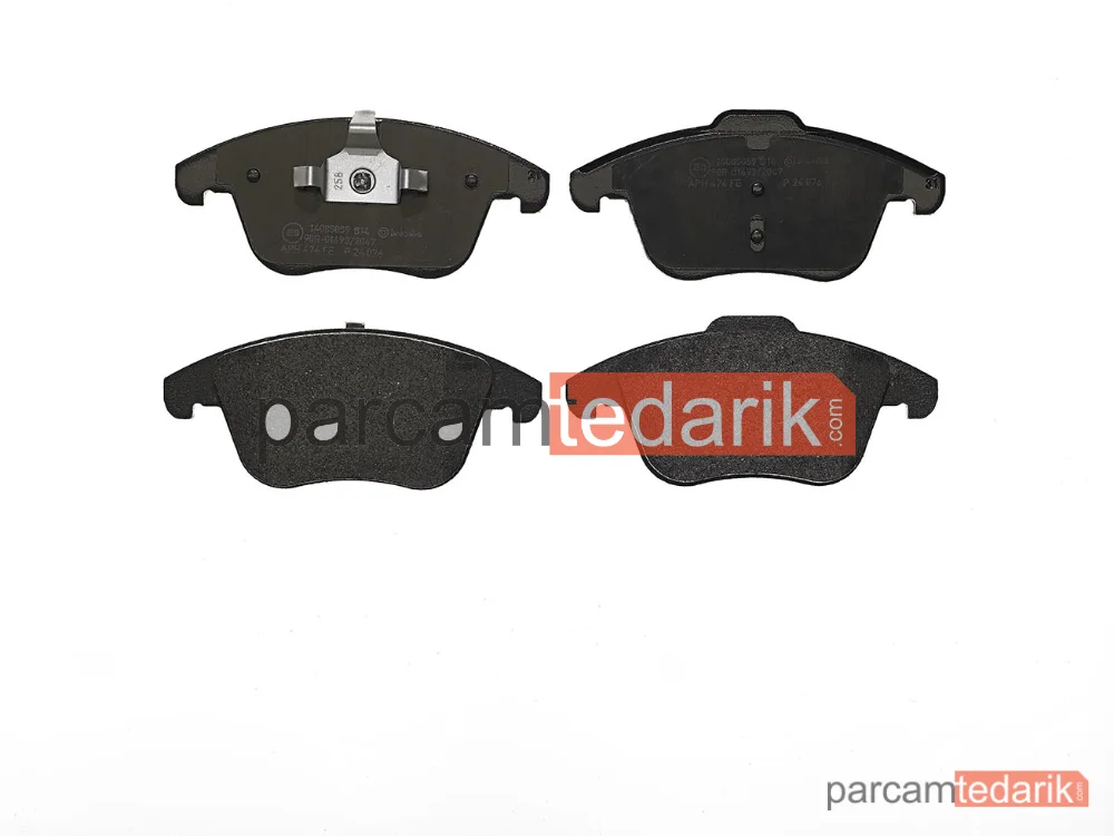 P24076X | Fren Balatası (Ön, Xtra) — Volvo V60 I, Volvo V70 III, Volvo S80 II