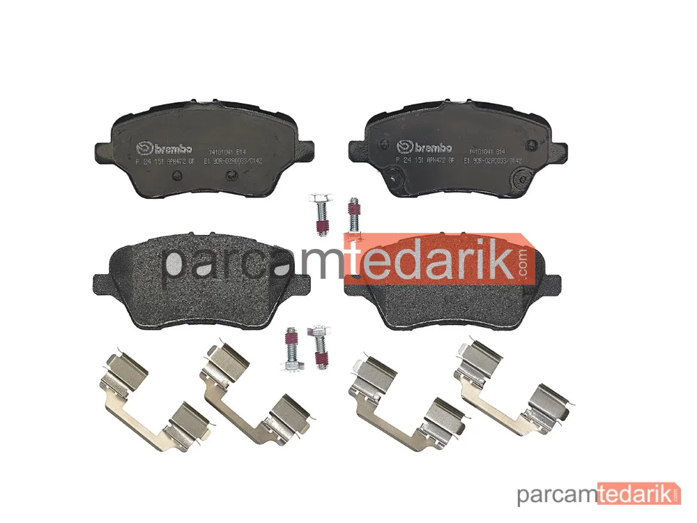 P24151 | Fren Balatası (Ön) — Ford Fiesta VI, Ford B-Max, Ford Tourneo Courier B460 Mpv