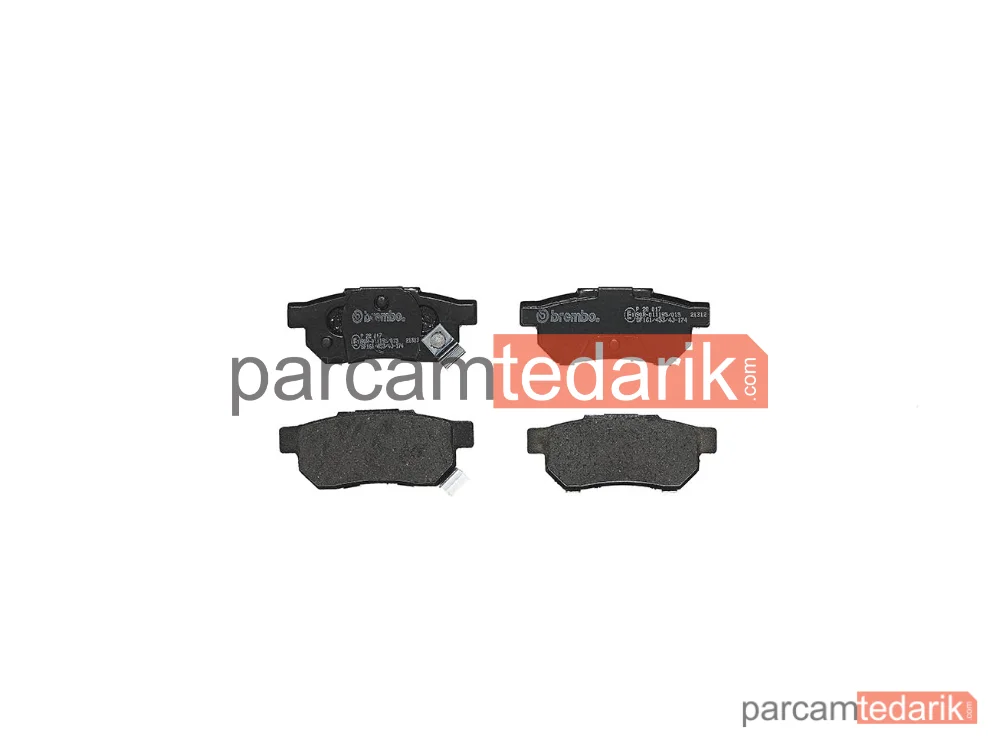 P28017 | Fren Balatası (Arka) — Rover 200 II, Rover 400 II, Honda Civic VI Fastback