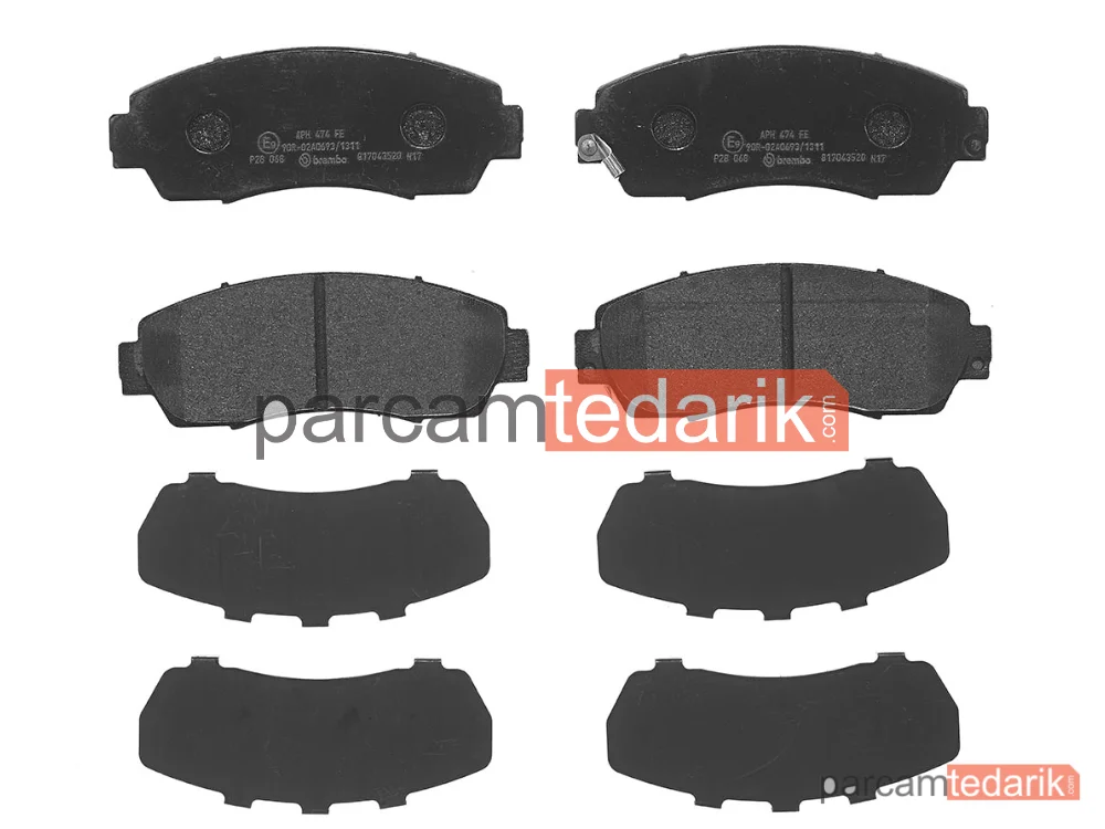 P28068 | Fren Balatası (Ön) — Honda Cr-V III, Honda Cr-V V, Honda Cr-V IV