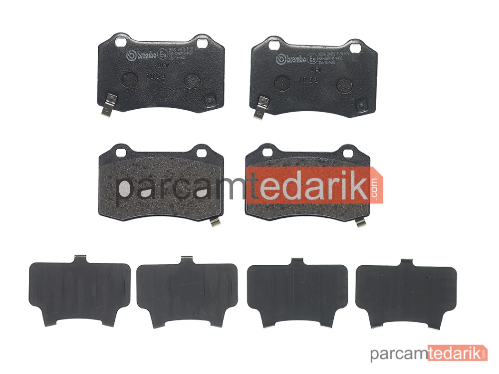 P30074 | Fren Balatası (Arka) — Jeep Grand Cherokee IV, Hyundai Genesis Coupe, Tesla Model S