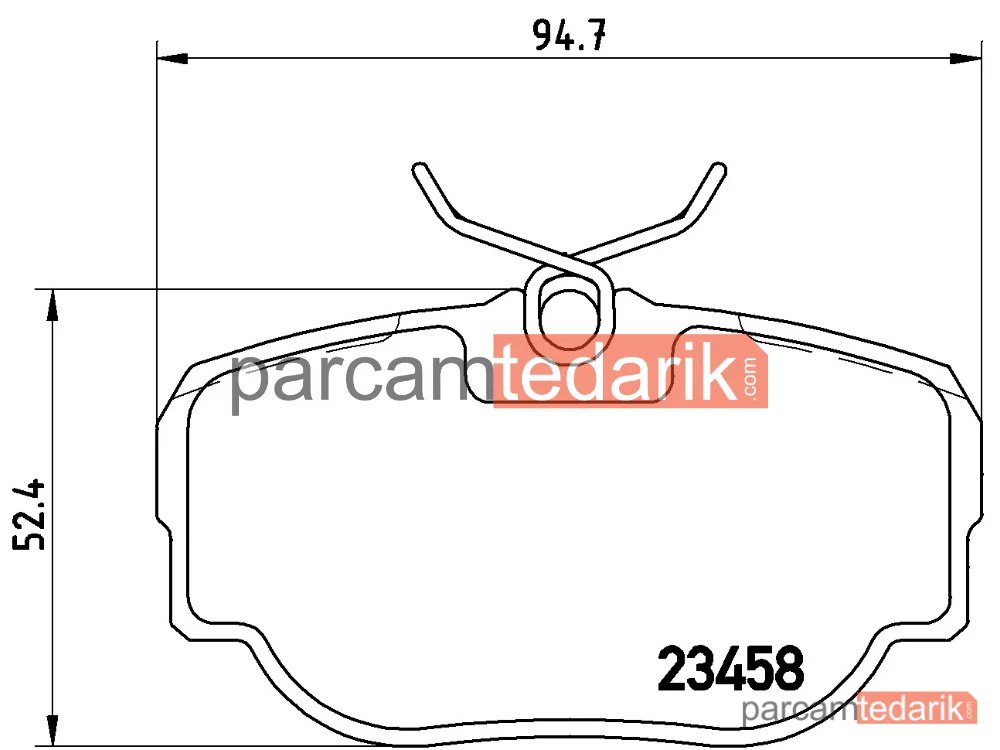 BREMBO P44009 | Fren Balatası (Arka) — Land Rover Range Rover II