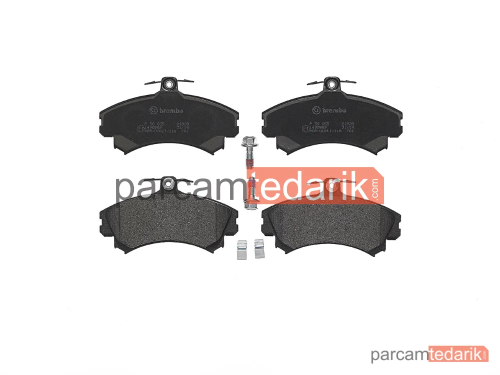 P50055 | Fren Balatası (Ön) — Smart Forfour, Mitsubishi Colt VI, Mitsubishi Colt Czc VI Cabrio