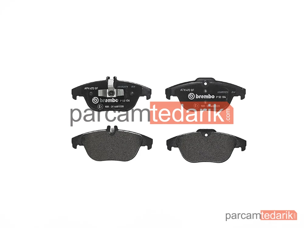 P50104 | Fren Balatası (Arka) — Mercedes-Benz C-Serisi, Mercedes-Benz Glk-Serisi