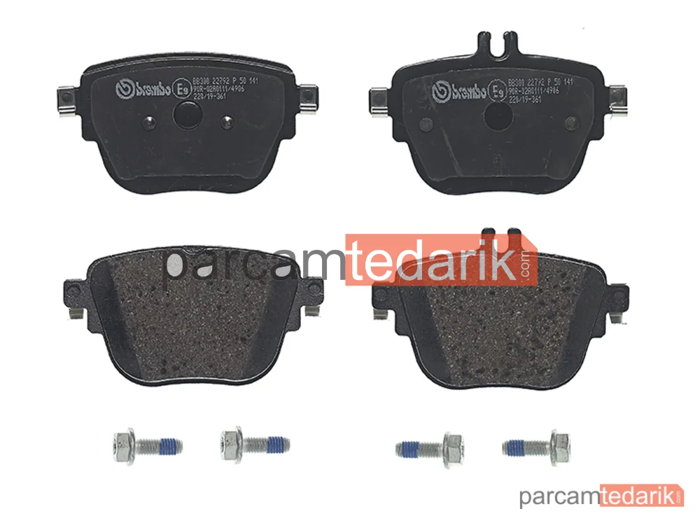 P50141 | Fren Balatası (Arka) — Mercedes-Benz E-Serisi, Mercedes-Benz Cls, Mercedes-Benz E-Serisi Cabrio