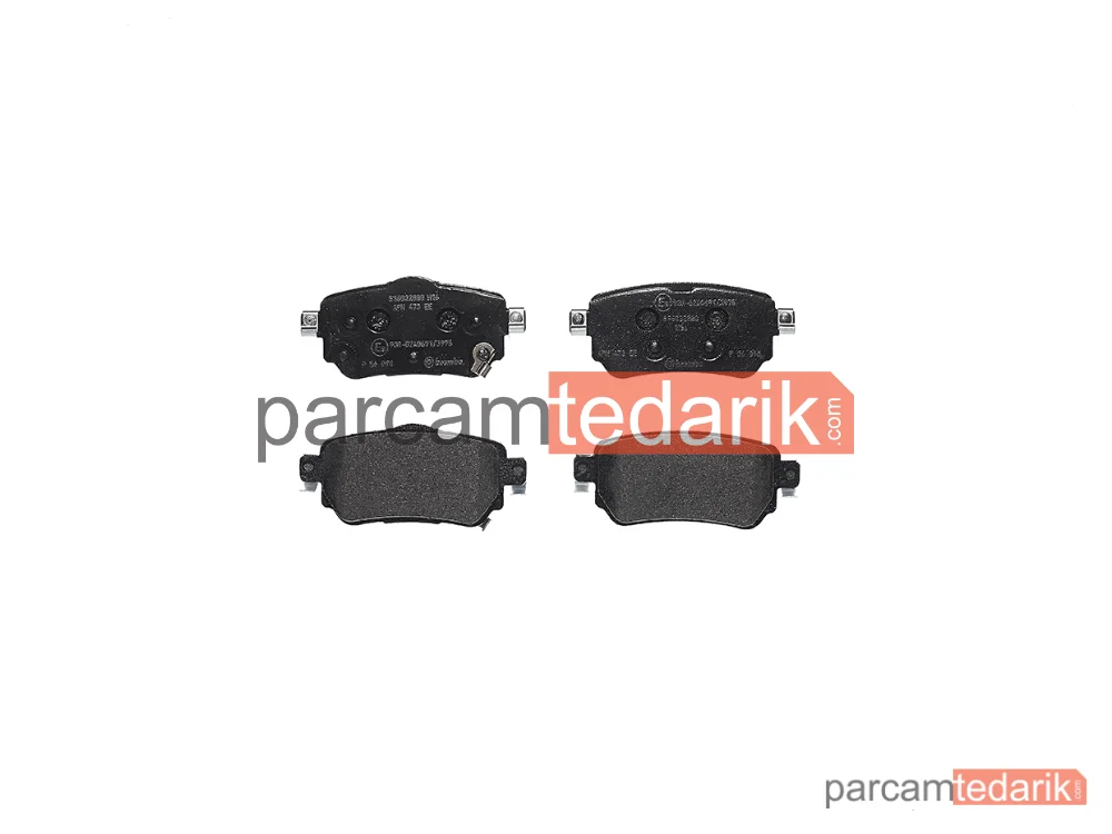 Fren Balatası (Arka) — Nissan X-Trail III, Renault Kadjar, Nissan Qashqai II - P56098
