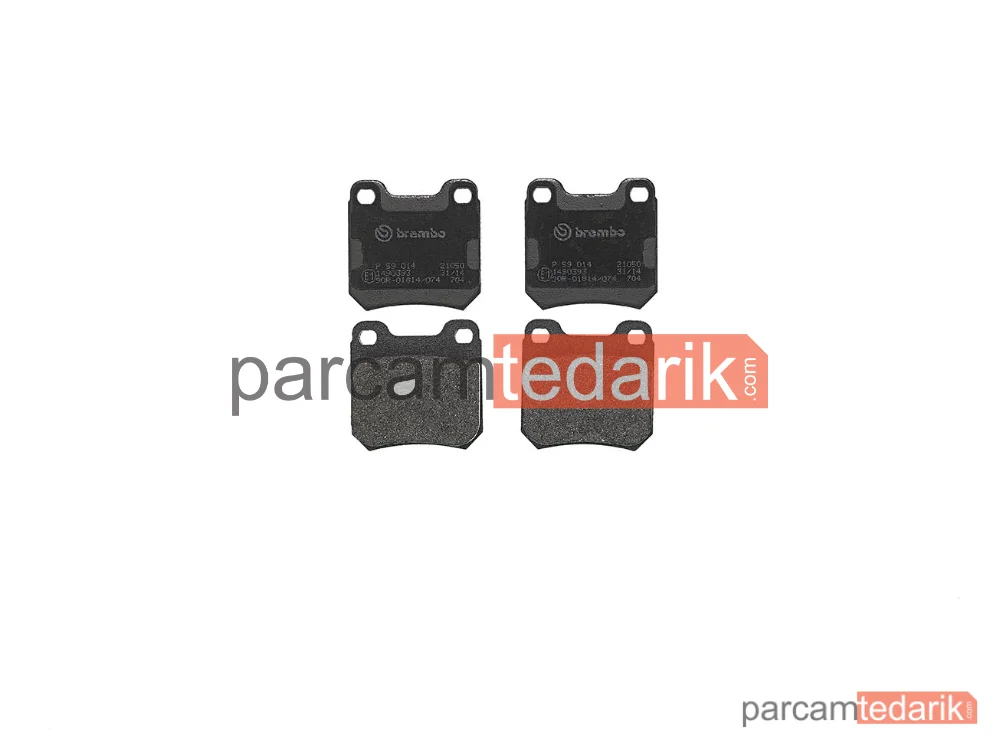 P59014 | Fren Balatası (Arka) — Opel Omega A, Opel Vectra B, Opel Omega B
