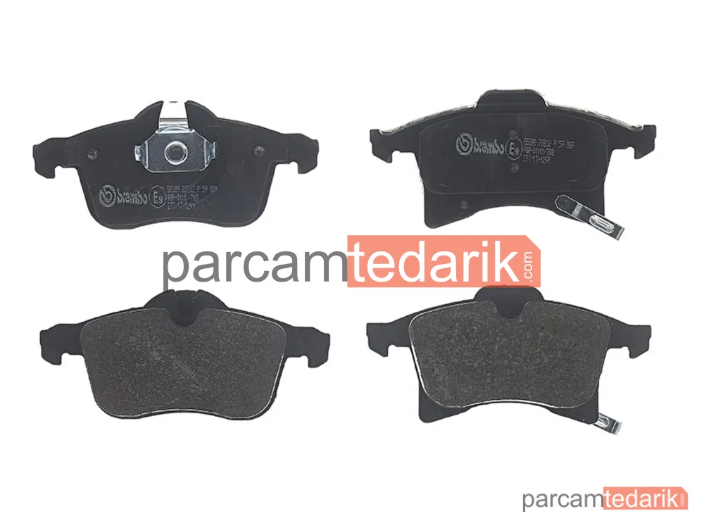 P59089 | Fren Balatası (Ön) — Opel Adam, Opel Corsa E, Opel Corsa D