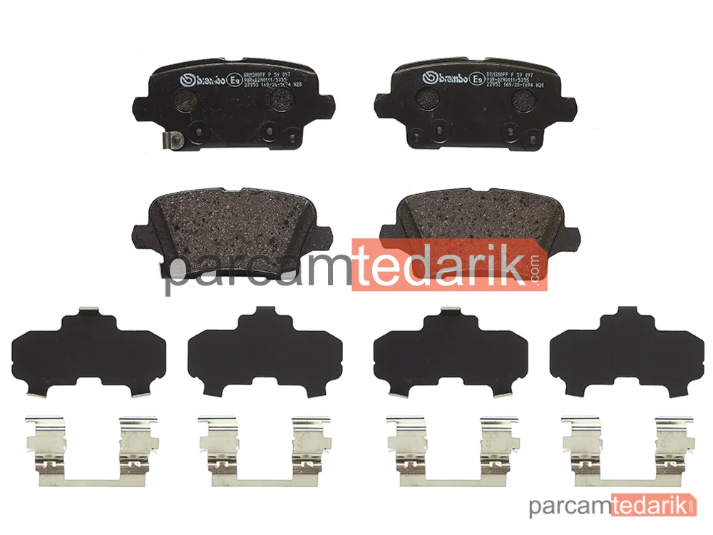 P59097 | Fren Balatası (Arka) — Opel Insignia B Grand Sport, Opel Insignia B