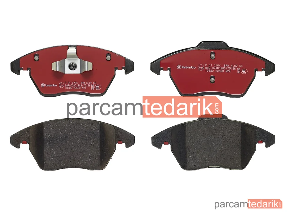 BREMBO P61076X | Fren Balatası (Ön) — Peugeot 208 I, VW Polo V, VW Jetta IV