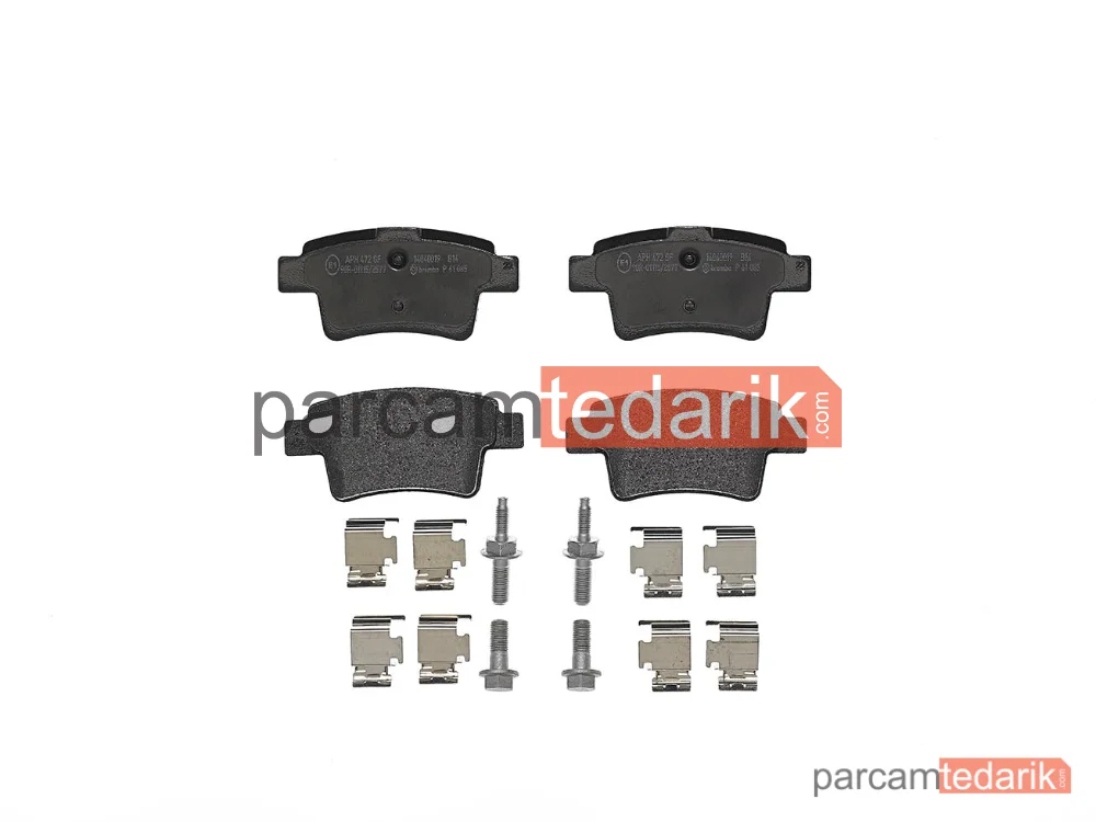 P61085 | Fren Balatası (Arka) — Citroen C4 Grand Picasso I, Citroen C4 Picasso I Mpv