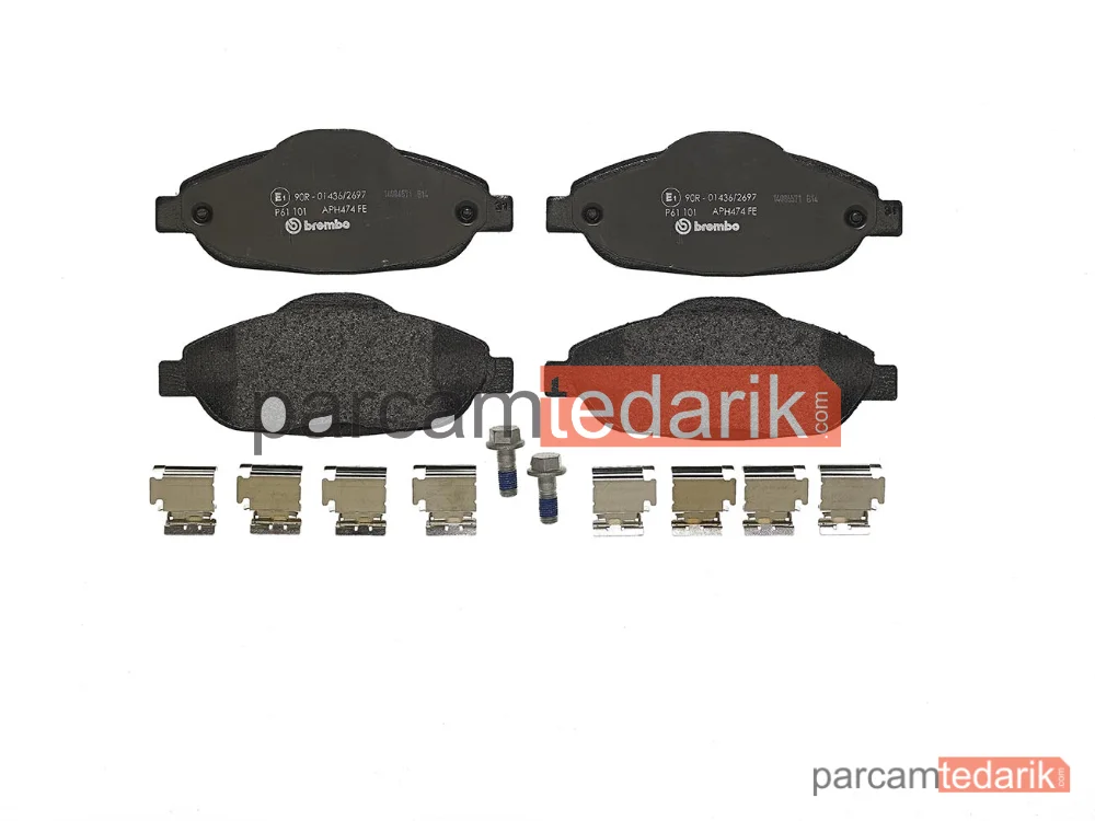 P61101 | Fren Balatası (Ön) — Peugeot 308 I, Peugeot 3008 I Mpv, Peugeot 308 SW I