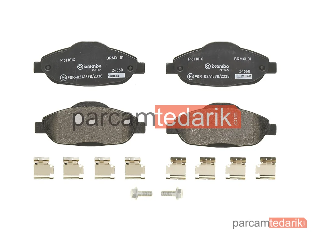 BREMBO P61101X | Fren Balatası (Ön) — Peugeot 308 I, Peugeot 3008 I Mpv, Peugeot 308 SW I