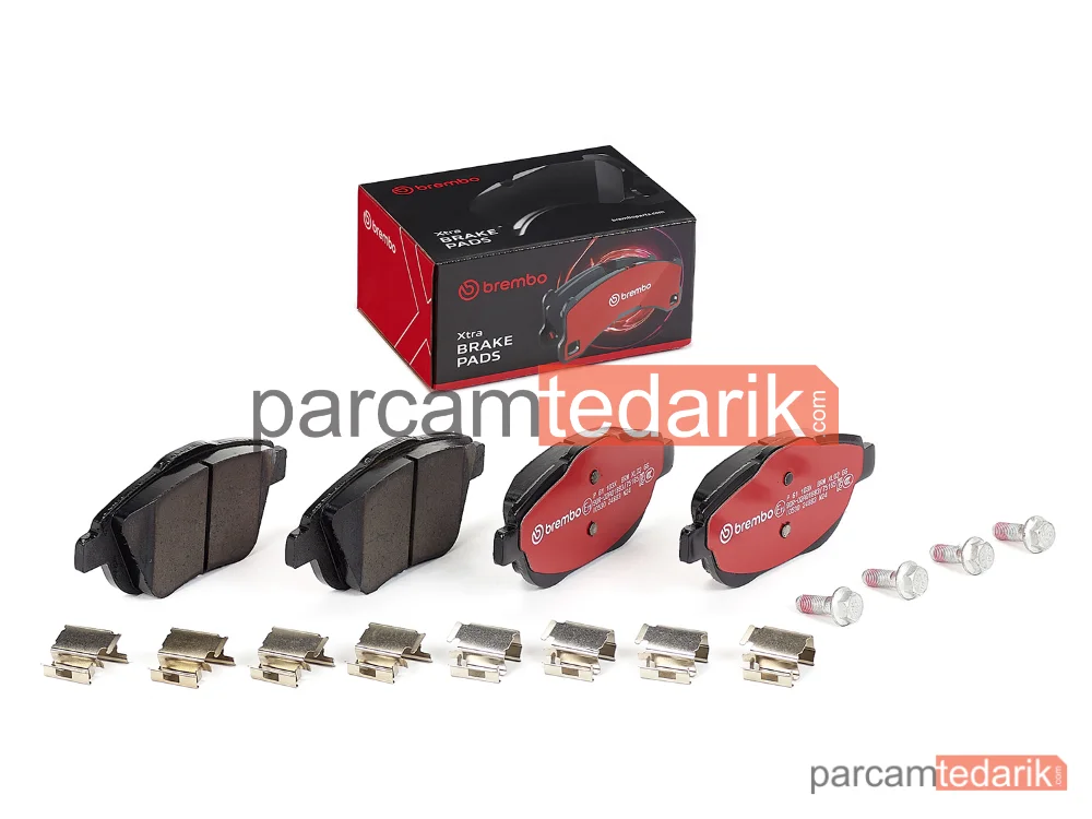 P61103X | Fren Balatası (Ön) — Citroen C3 Aircross I, Peugeot 2008 I, Opel Crossland X / Crossland