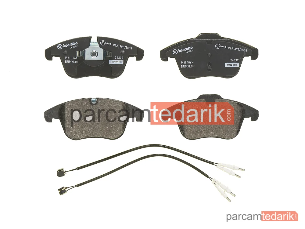 BREMBO P61106X | Fren Balatası (Ön, Xtra) — Peugeot 508 I, Peugeot 508 SW I, Citroen C5 III