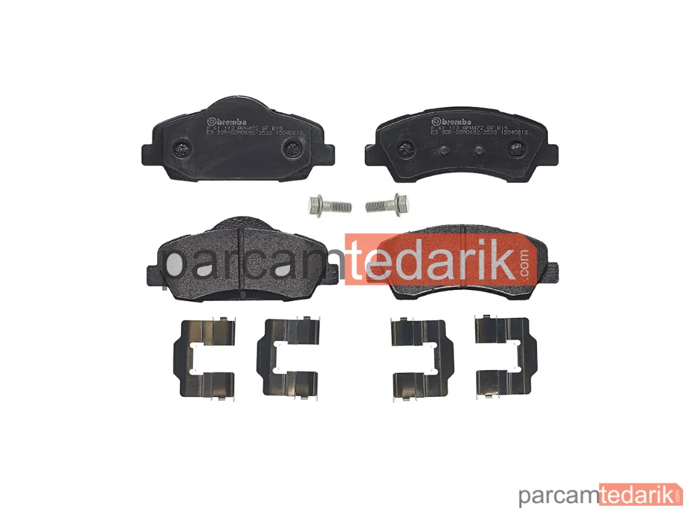 P61113 | Fren Balatası (Ön) — Peugeot 308 SW II, Peugeot 308 II, Citroen C4 Cactus