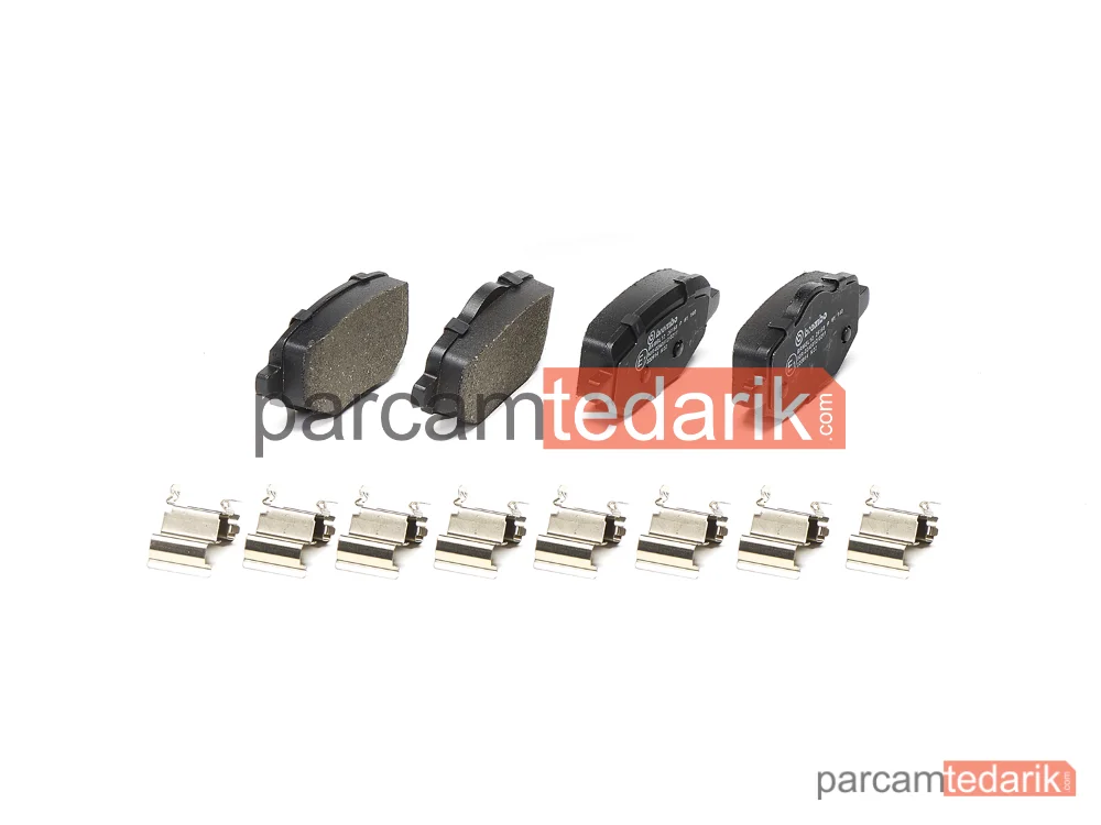 BREMBO P61140 | Fren Balatası (Arka) — Peugeot 2008 II, Peugeot 208 II, DS 3 / DS 3 Crossback