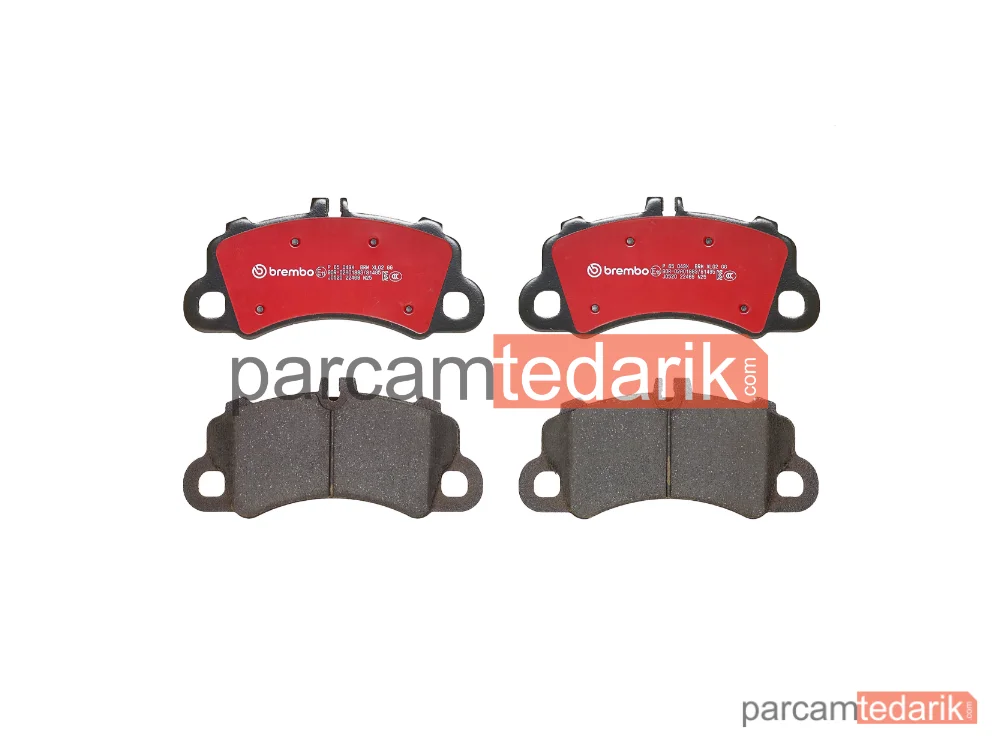 BREMBO P65043X | Fren Balatası (Ön) — Porsche Macan, Porsche Cayenne, Porsche Cayenne Coupe