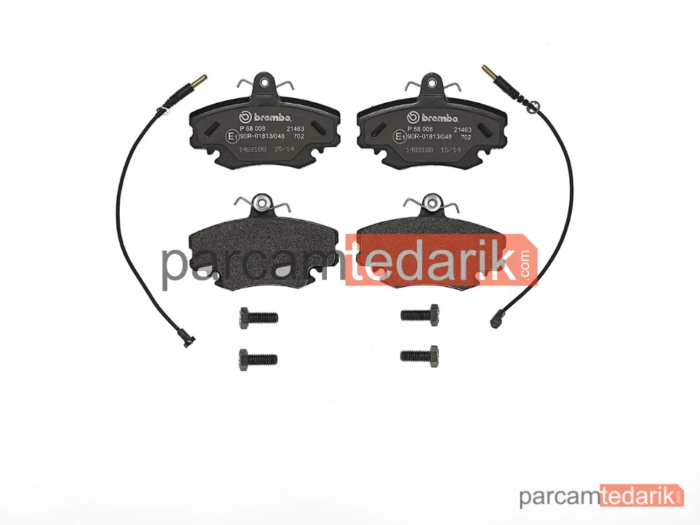 P68008 | Fren Balatası (Ön) — Renault Clio I, Renault Clio II, Renault Megane I