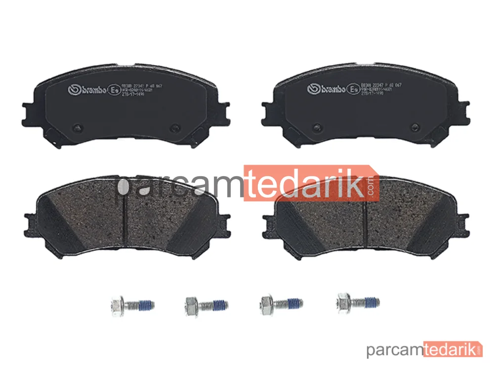 P68067 | Fren Balatası (Ön) — Renault Grand Scénic IV, Renault Scénic IV, Renault Talisman