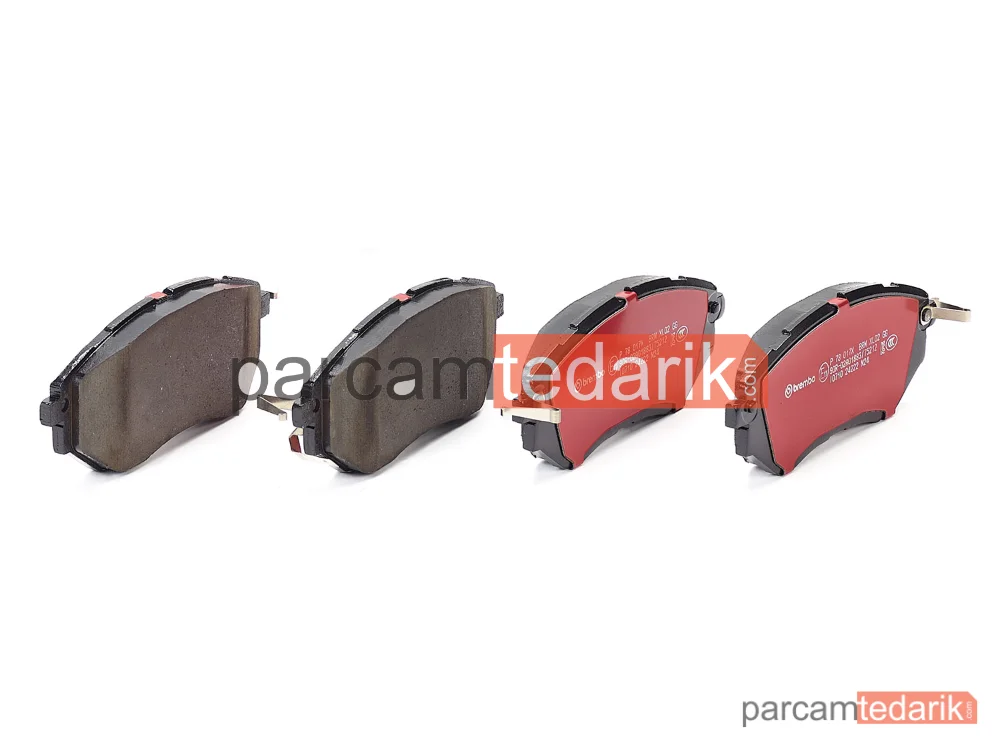 BREMBO P78017X | Fren Balatası (Ön) — Subaru Outback, Subaru Impreza, Subaru Levorg