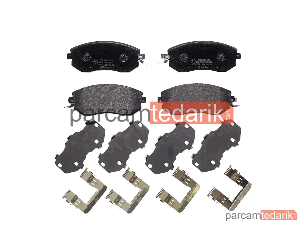 P78021 | Fren Balatası (Ön) — Subaru Forester, Subaru Impreza, Subaru Legacy V