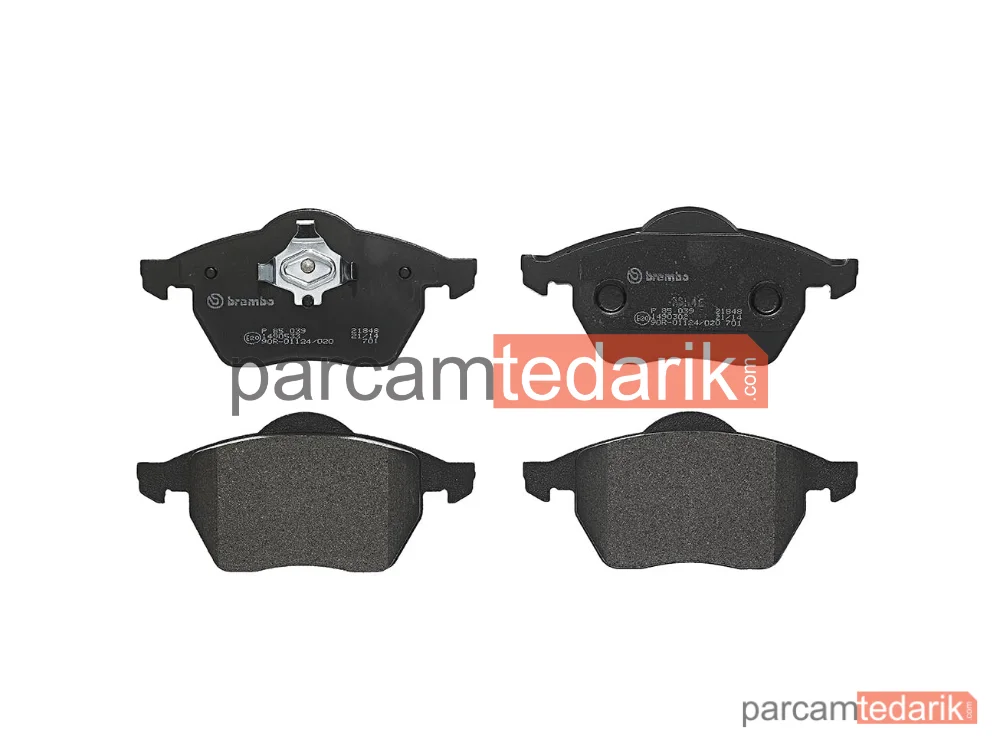P85039 | Fren Balatası (Ön) — Ford Galaxy I, Seat Alhambra, VW Sharan