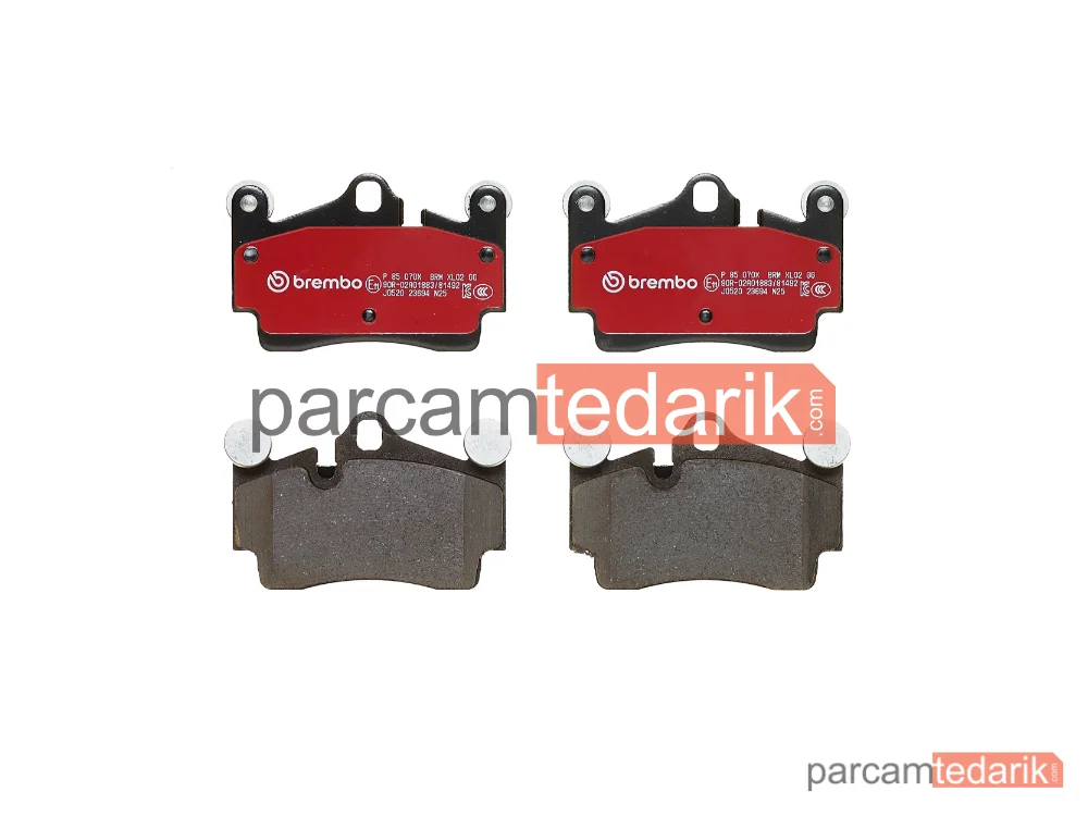 BREMBO P85070X | Fren Balatası (Arka) — Audi Q7, Porsche Cayenne, VW Touareg