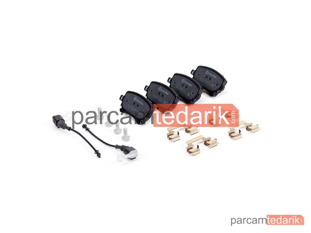 BREMBO P85083 | Fren Balatası (Arka) — VW Transporter T5, VW Transporter T6 / Caravelle T6, VW Transporter T6