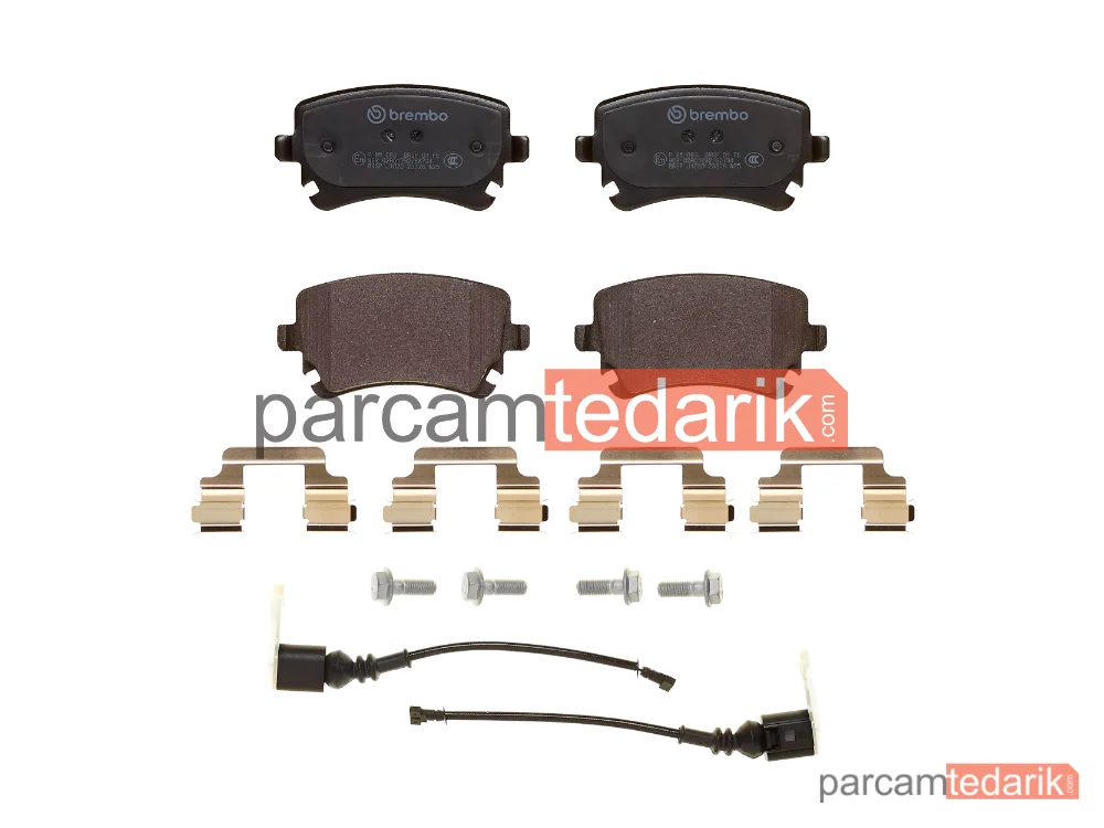 BREMBO P85083 | Fren Balatası (Arka) — VW Transporter T5, VW Transporter T6 / Caravelle T6, VW Transporter T6