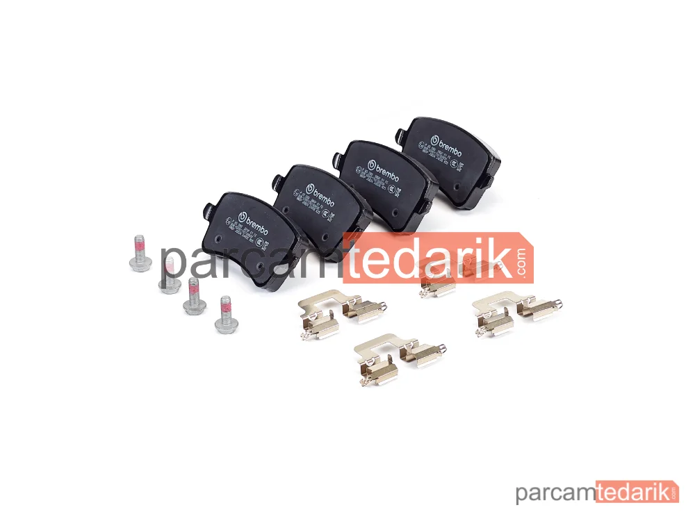 BREMBO P85099 | Fren Balatası (Arka, 300x12 mm) — Audi A5, Audi A5 Cabrio, Audi A4 B8