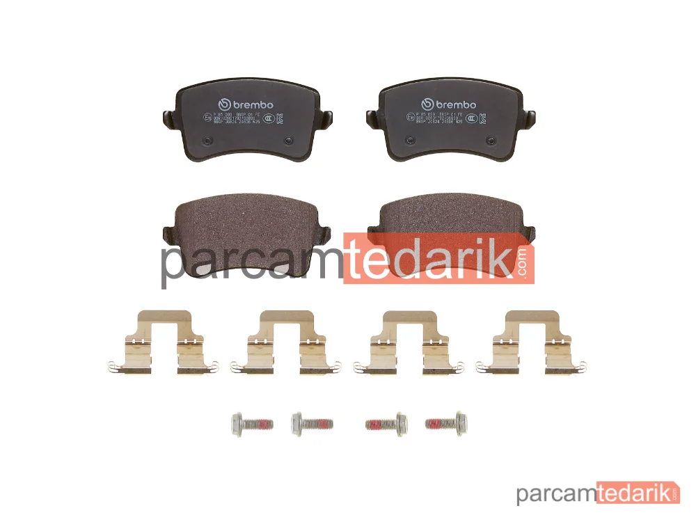BREMBO P85099 | Fren Balatası (Arka, 300x12 mm) — Audi A5, Audi A5 Cabrio, Audi A4 B8