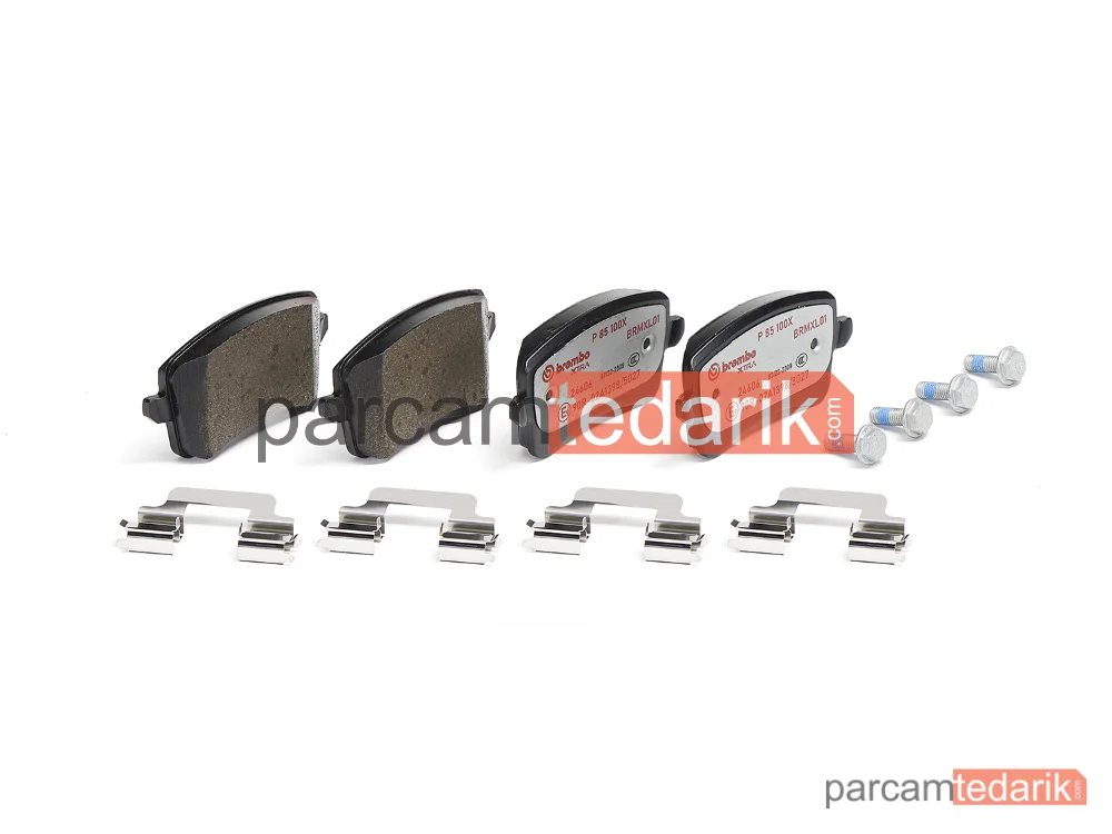 BREMBO P85100X | Fren Balatası (Arka, 330x22 mm) — Audi A5, Audi A5 Cabrio, Audi Q5
