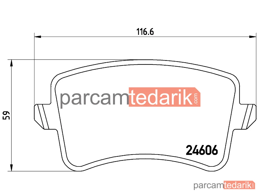 BREMBO P85100 | Fren Balatası (Arka, 330x22 mm) — Audi A5, Audi A5 Cabrio, Audi Q5